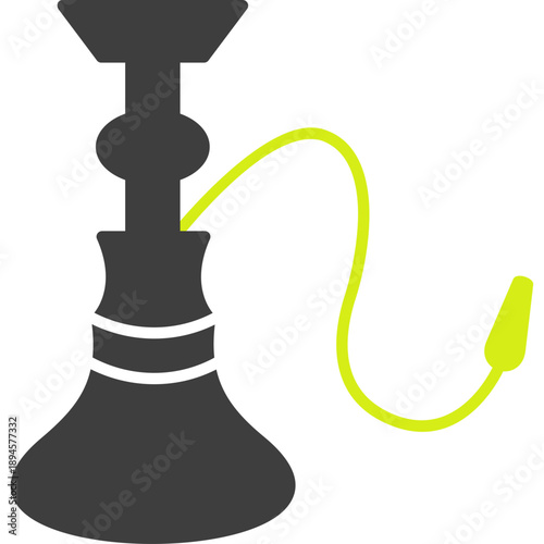 Unique Hookah Vector Icon