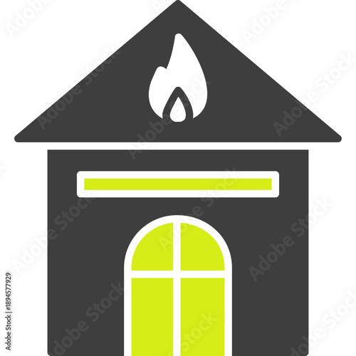 Unique Fire Brigade Vector Icon