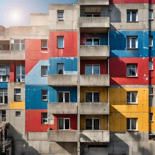 colorful houses in venice