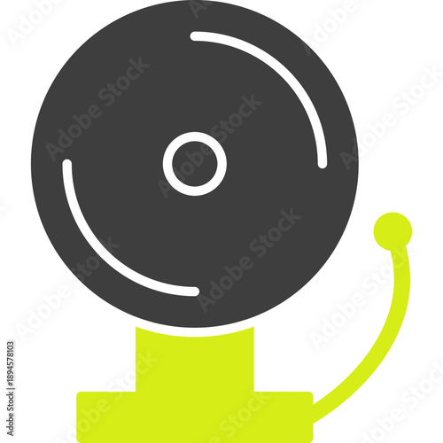 Unique Fire Alarm Vector Icon