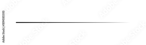 Minimalist Horizontal Line Divider Design. Geometric Black Separator Horizontal Line Divider for Web and Print Design