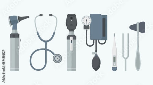 Medical tools for health professionals in a modern setting