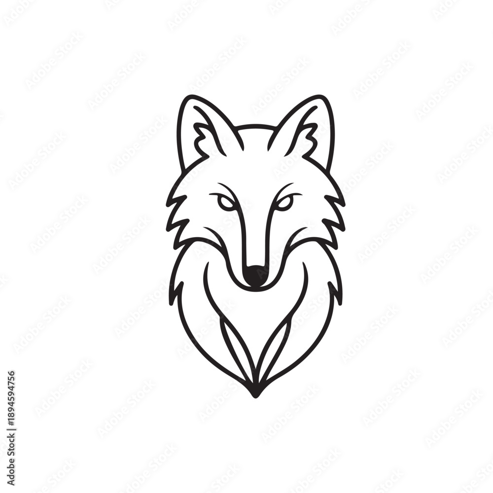 Obraz premium Minimalist vector file icon Vector