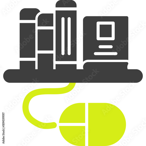 Digital Library Icon