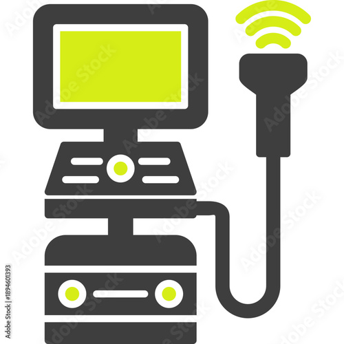 Ultrasound Machine Icon