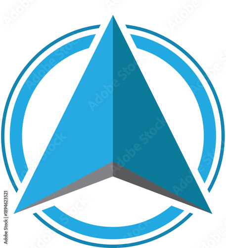 vector illustration of a yacht