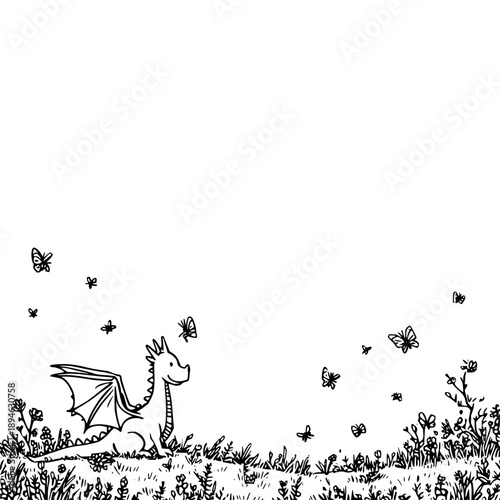 Deep Black Minimalist Background with Empty Space