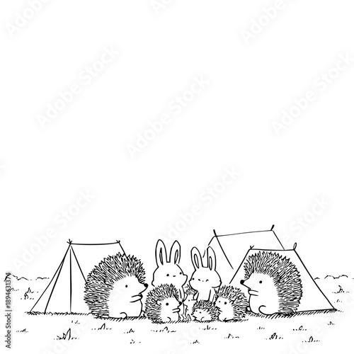 Abstract Black Void with Minimalist Aesthetic