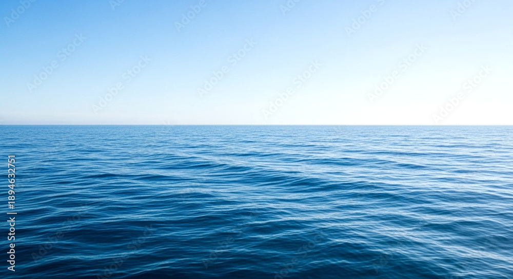 Obraz premium Endless Deep Blue Ocean