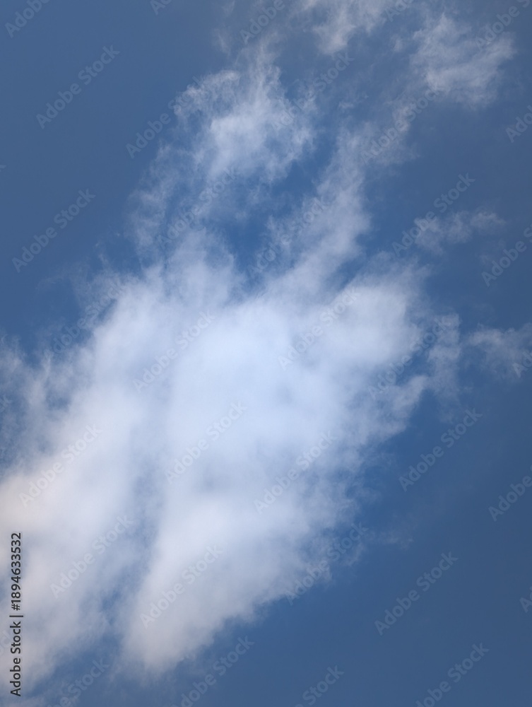 Obraz premium blue sky with clouds