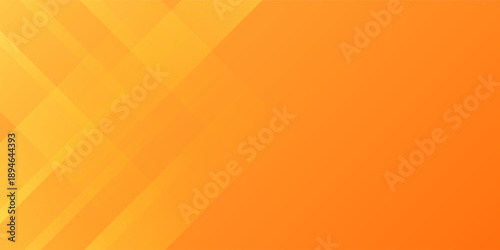 Abstract orange banner background. full color, orange gradation and effect geometry, vector illustration