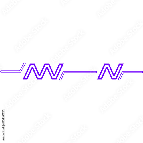 Futuristic Hud Scifi Neon Decoration