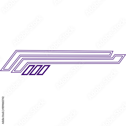 Futuristic Hud Scifi Neon Decoration