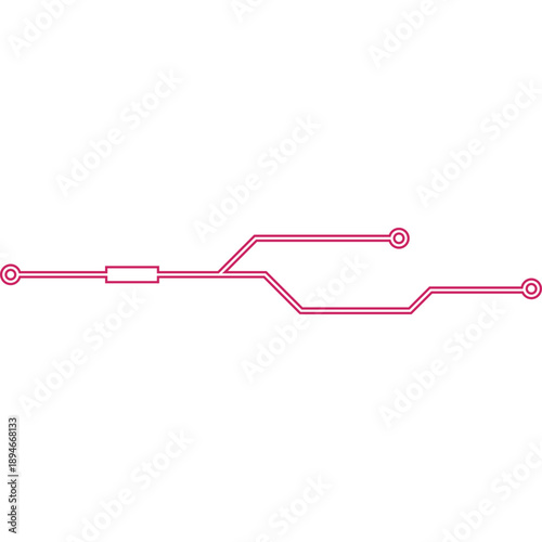 Futuristic Hud Scifi Neon Decoration