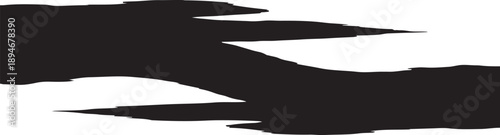 Black and white abstract background with dark brush strokes