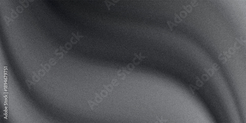 Black dark gray blue abstract elegant background. Drapery. Curtain. Fabric material. Soft folds.