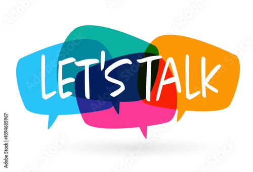 Let's talk