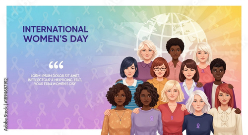 Vibrant holi celebration with people dancing in colorful street party with neon lights and pigments