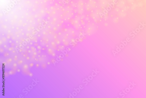 やさしい輝点が浮かぶカラー抽象背景