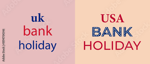 UK and USA Bank Holiday Calendar Comparison  Financial Market Holiday Dates & Schedules