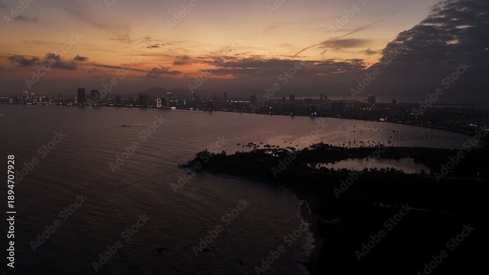 Obraz premium Da Nang After Sunset