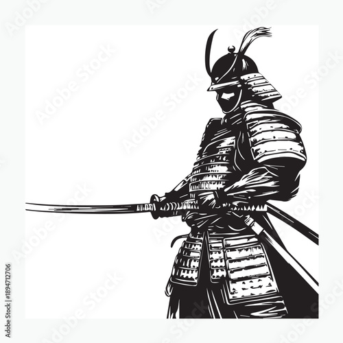 samurai with sword