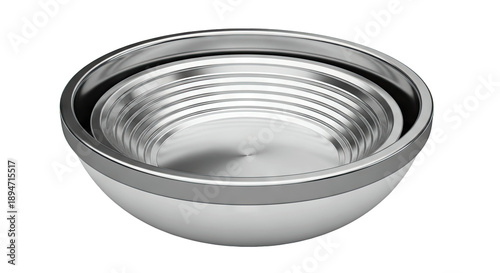 Nested Stainless Steel Mixing Bowls