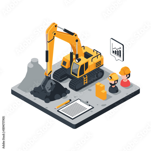 Industrial workers using AI technology for regulated industry validation.