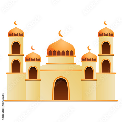 Islamic Mosque Illustration