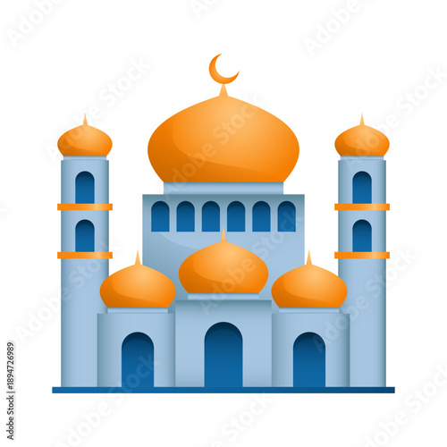 Islamic Mosque Illustration