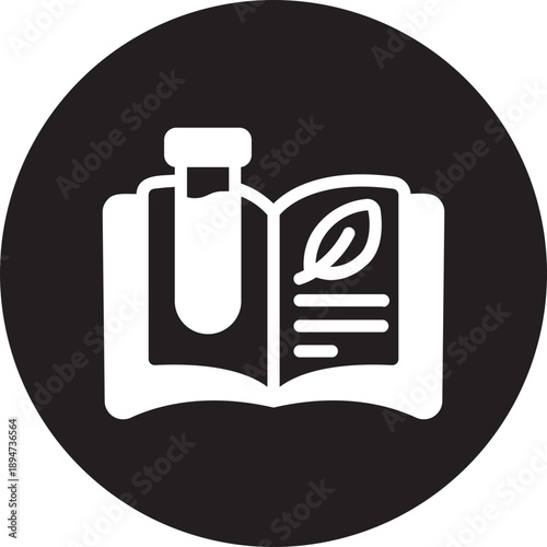 botanical glyph icon