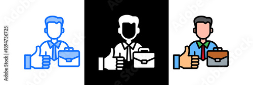 Business Integrity triple icon