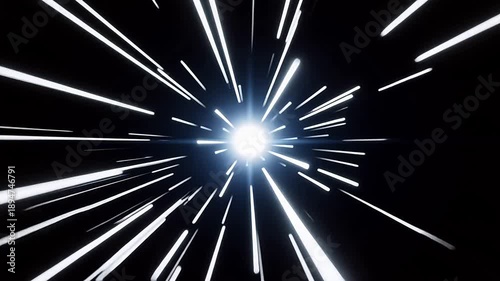 StunningBrightLightwithRadiatingBeams