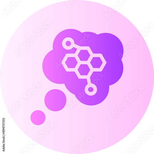biology gradient icon
