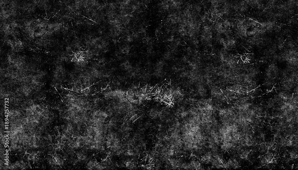 Fototapeta premium Grunge black and white texture with scratches and noise, ideal for backgrounds or overlays
