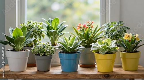 flowers in pots