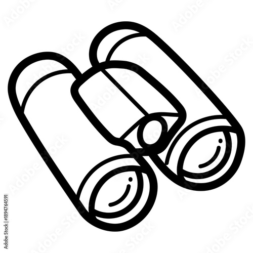binoculars illustration