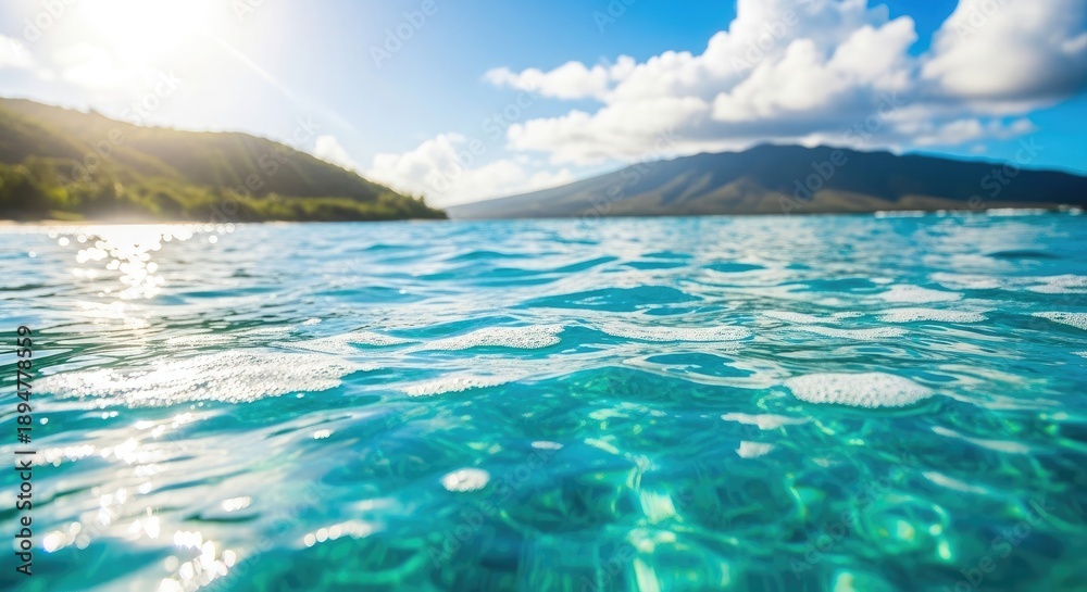 Fototapeta premium World water day preserving earth's oceans and freshwater sources for a sustainable future