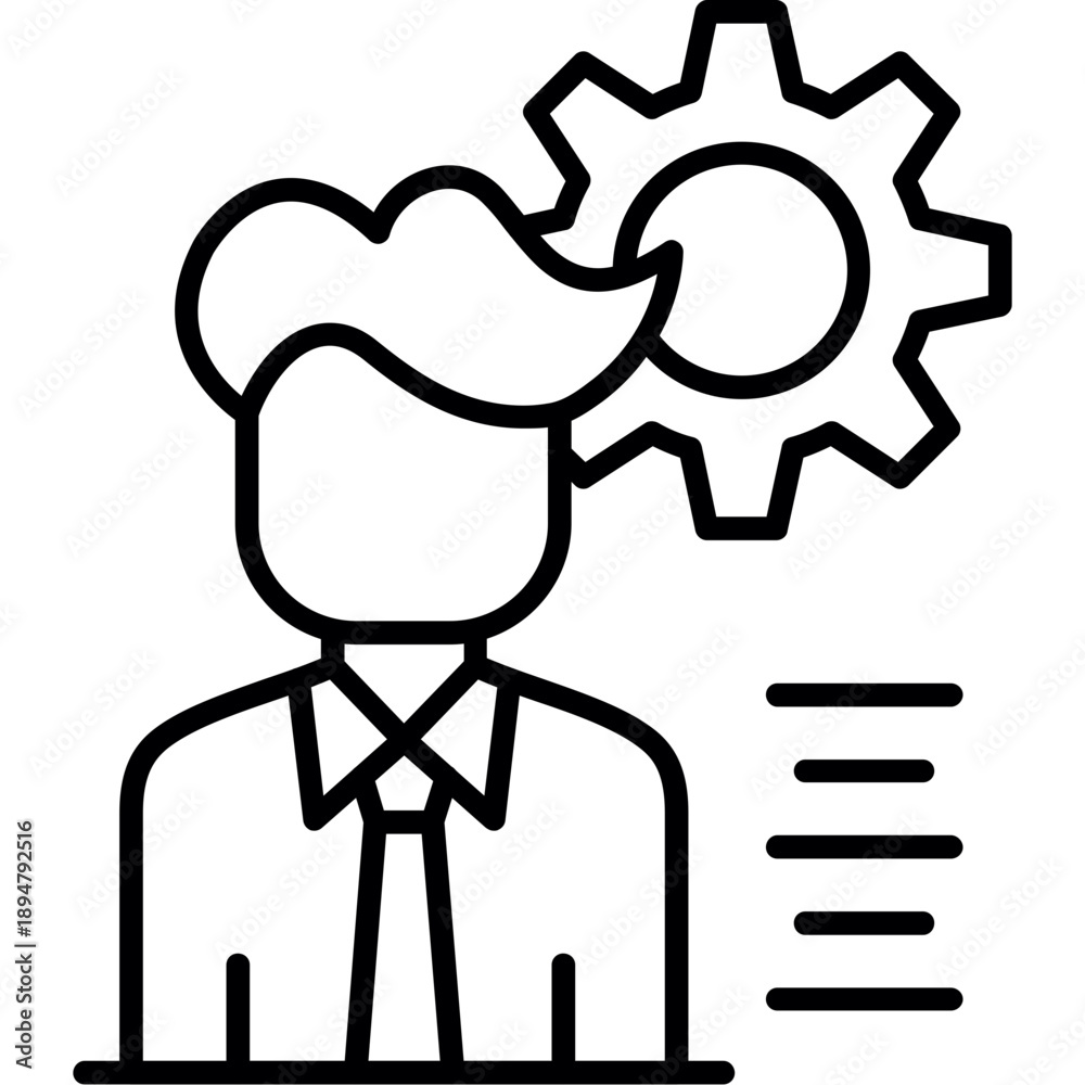 Obraz premium Corporate Governance Icon Vector Element