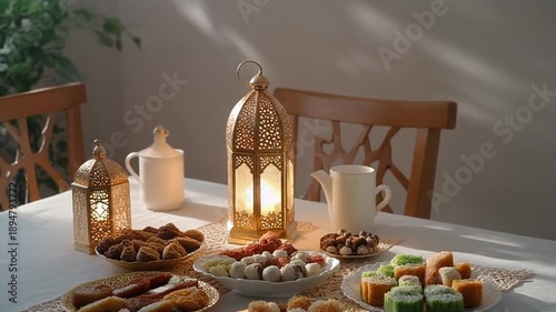Table filled with assorted festive food