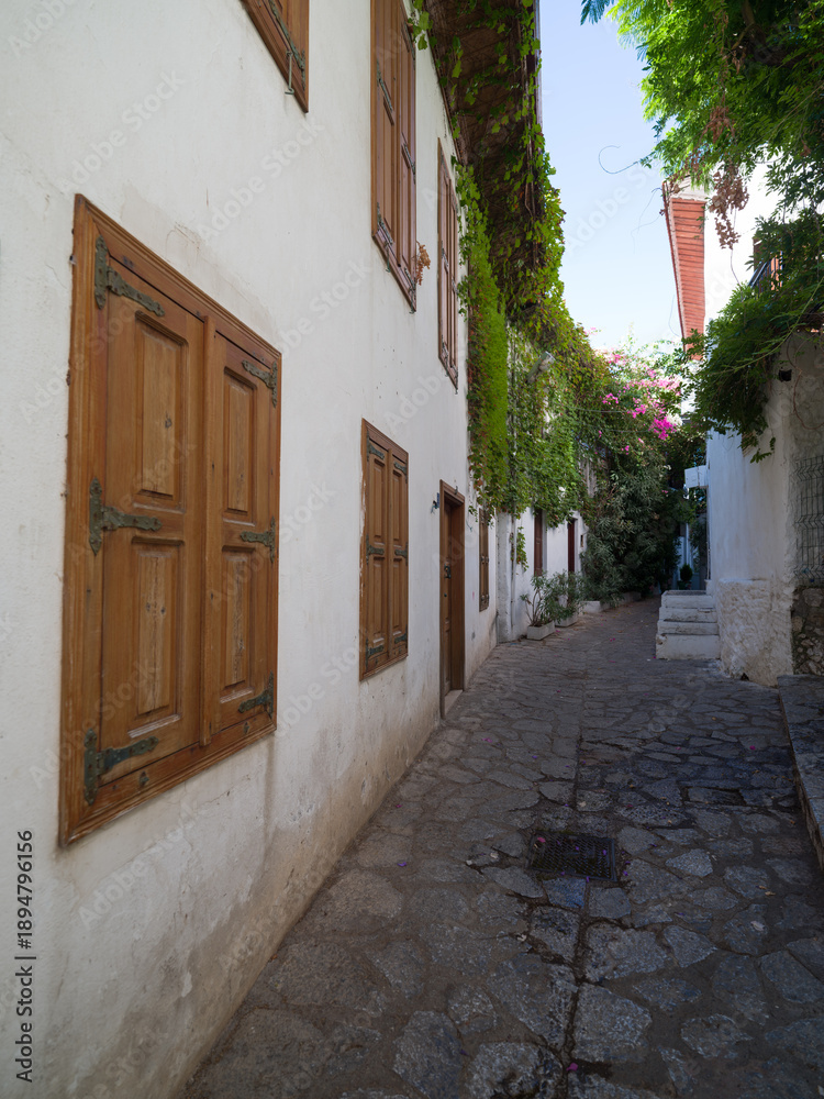 Obraz premium Marmaris, Türkiye - Old streets and architecture of Marmaris