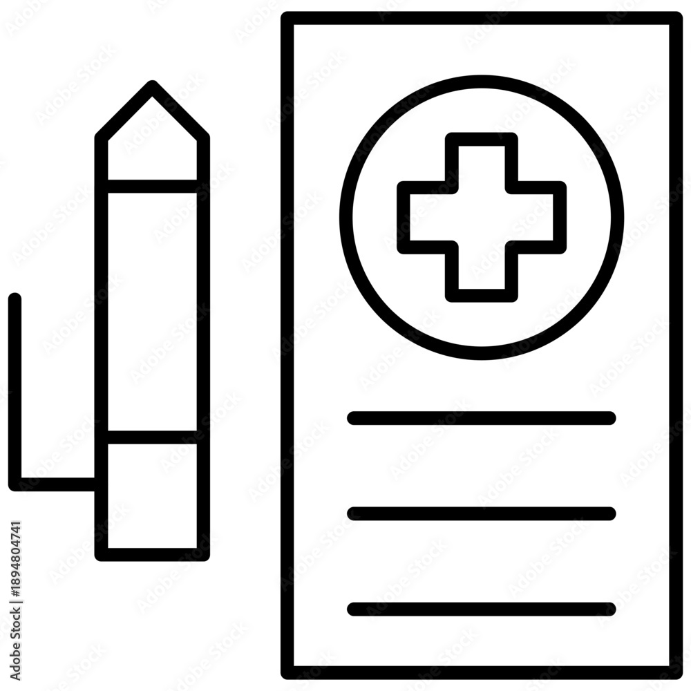 Obraz premium Pandemic Preparedness Icon Vector Element