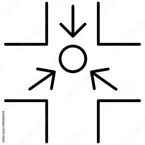 Containment Protocol Icon Vector Element