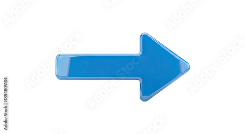 Free Download Blue 3D Arrow - GFXLoad