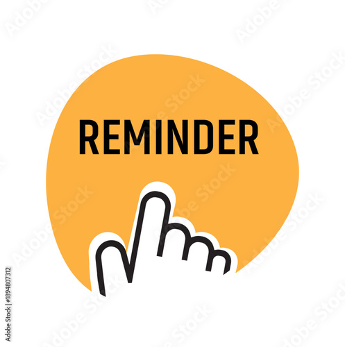 reminder sign