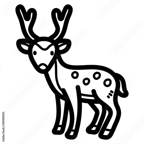 deer illustration