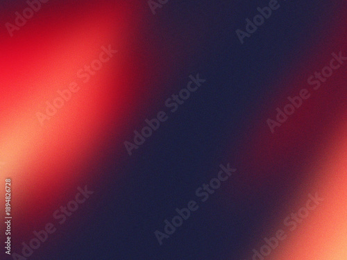 Canvastavla Sfondo rosso sfumato con effetto grain per progetti creativi