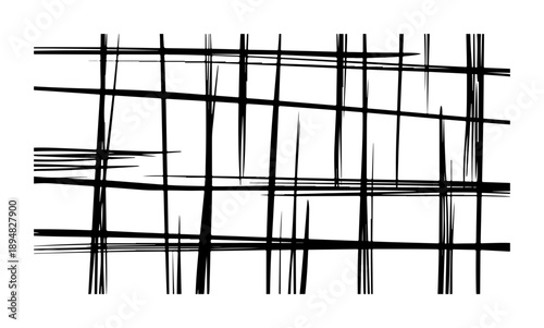 Black and white grid pattern