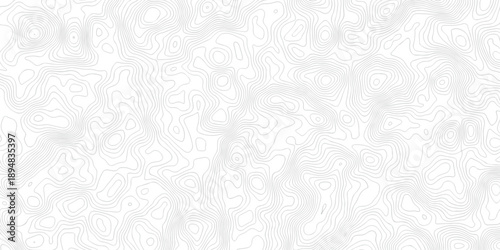 Topo grid map paper black, white contours topography stylized height of the lines map. line counter map terrain design. 