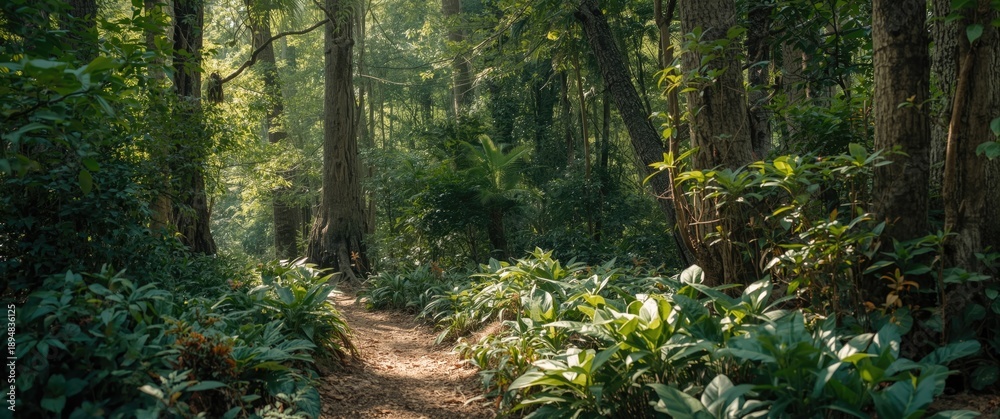 Obraz premium Jeju forest and tree images taken while strolling